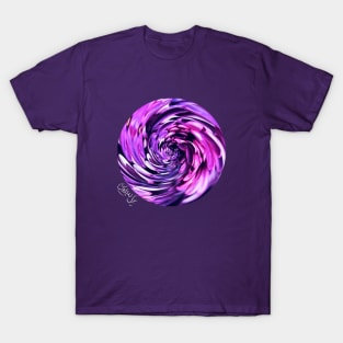 Lilac - Front Graphic T-Shirt